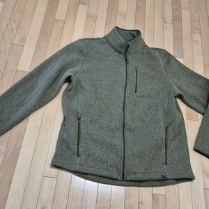 L.L. Bean 💥Full Zip BETTER Fleece JACKET Moss Green